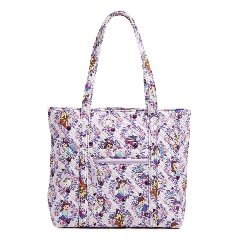 Vera Bradley Cotton Small Tote Disney Belle Floral